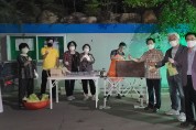 한국국제기드온협회 영주캠프, 석포교회와 함께 성경 배포