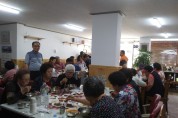 구미 광평교회, 경로당 어르신 식사 대접