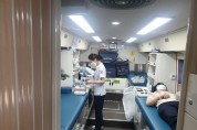 경북IT융합산업기술원, 혈액 수급난 극복 위한 단체헌혈 동참
